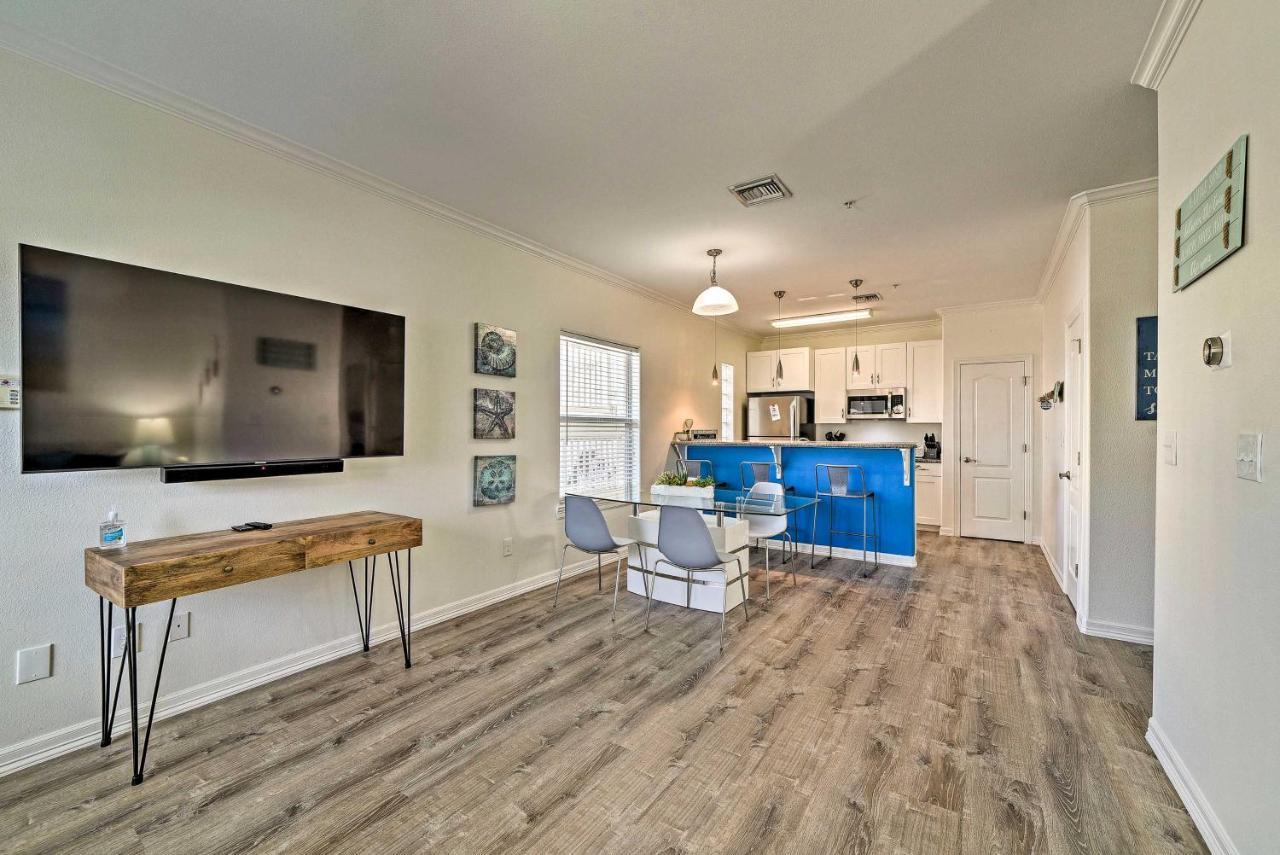 Modern Island Condo With Pool Steps To The Beach! South Padre Island Exteriör bild