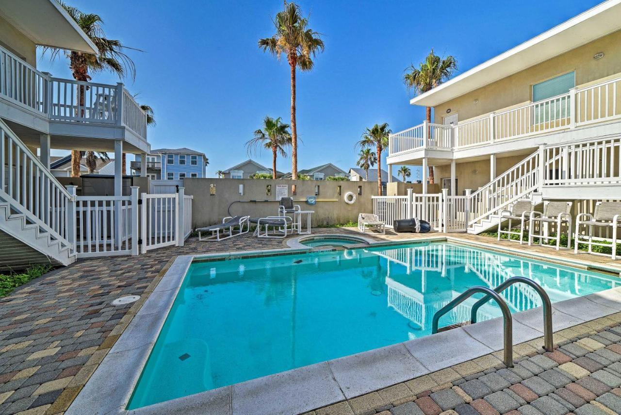 Modern Island Condo With Pool Steps To The Beach! South Padre Island Exteriör bild