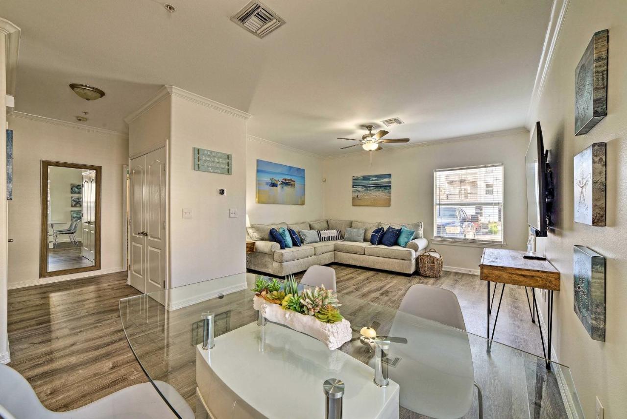 Modern Island Condo With Pool Steps To The Beach! South Padre Island Exteriör bild