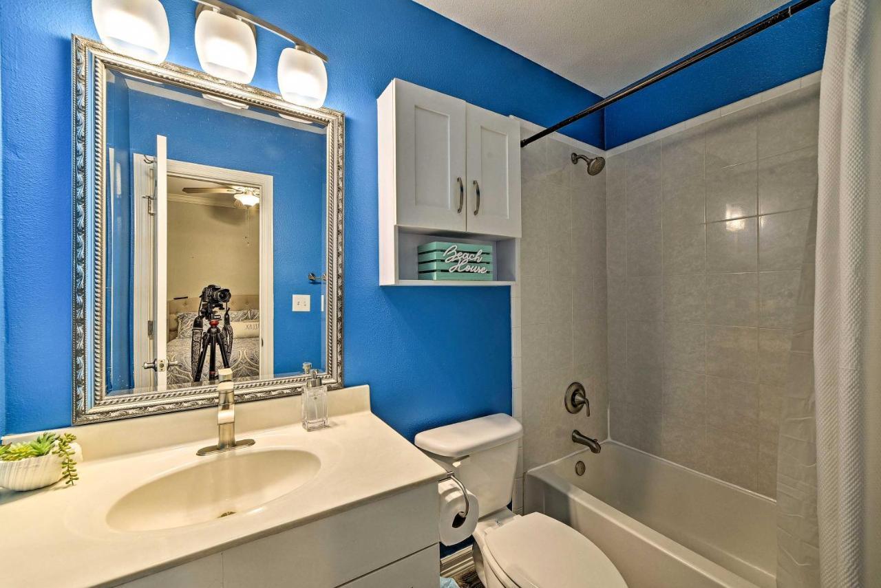 Modern Island Condo With Pool Steps To The Beach! South Padre Island Exteriör bild